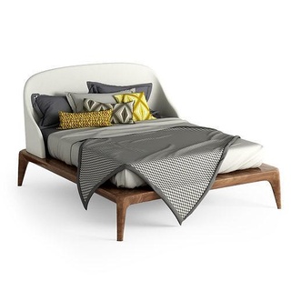 lit 18 meubles chambre intérieur oreiller dormir conception moderne couverture ameublement repos meuble maison 3d print model - Mito3D