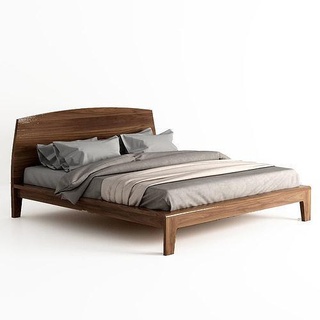 bed 7 furniture bedroom interior pillow room sleep design modern living furnishing furnitur rest house 3d print model - Mito3D