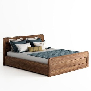 bed 9 furniture bedroom interior pillow room sleep design modern living furnishing furnitur rest house 3d print model - Mito3D