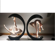 lampe de chevet - la danse lumière loisirs-bricolage bedsidelamp danseur modèle art figure imprimable passe-temps le bricolage hobby d'autres 3d print model - Mito3D