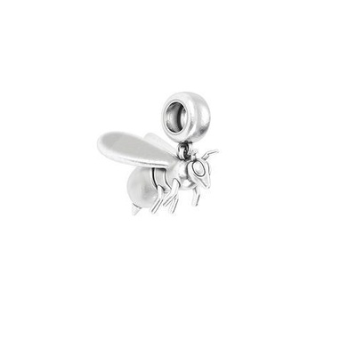 abeille charme bracelets bijou bijoux 3dprint argent or mode pendentif diamant bracelet gemme luxe prototypage conception imprimable pendentifs 3d print model - Mito3D