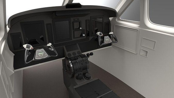 beechcraft king air 350 yoke 3d model ready print simulator hobby diy 3d print model - Mito3D