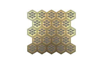 cnc 3dprinting beehive paneli arı yazdırılabilir Petek gravür geometrik alçı Pervaz ahşap friz artcam süs mimarlık dekor oyulmuş rahatlama hexagone duvar sanat heykeller 3d print model - Mito3D