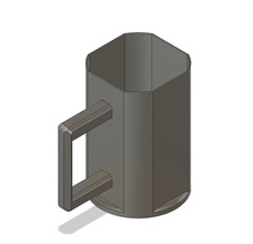 bira kupa tankard baskı bardak ev mug petg pla iç sıvı ergonomik 3d yazdırılabilir Züccaciye mutfak Yemek Odası pint yemek 3d print model - Mito3D