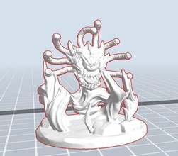 beholder to fight one mythology creature art sculpture beast games toys 3d print model - Mito3D
