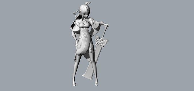 Beidou hayvan karakterler oyun yazdırılabilir heykel dekoratif cin büyücü örgü elektronik yaratık Bilim fantezi karakter mühendislik hobi kendin yap mekanik parçalar 3d print model - Mito3D