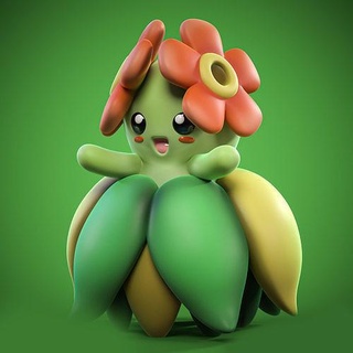 bellossom Pokémon eevee vaporeon Jolteon flareon espeon Umbreon Leafeon galeão Sylveon Pikachu Vulpix noventa estranho melancolia vileplume jogos brinquedos 3d print model - Mito3D