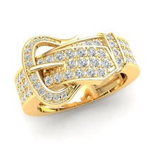 gürtel ring juwel engagement schmuck silber gold mode diamant brillant schönheit engagem kleidung ringe 3d print model - Mito3D