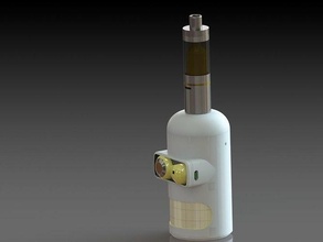 bender vape futurama electronic 3dprint smoking hobby parts diy electronics 3d print model - Mito3D