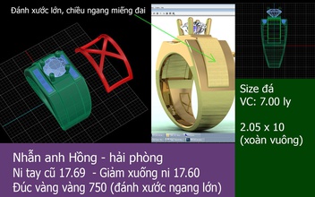 melhor do anel norte jóias os homens humanos o cara homem anéis 3d print model - Mito3D