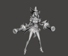 bewitching fortune 3d model lol league legends wild rift games toys 3d print model - Mito3D