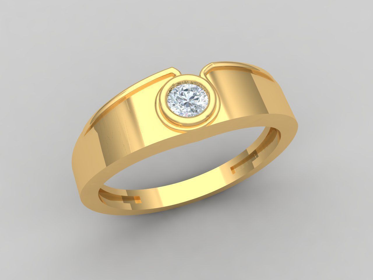 bezal set ring jewel gem engagement wedding jewellery diamond silver jewelry engagem gold fashion sterling white brilliant sapphire beauty rings 3D print model - Mito3D