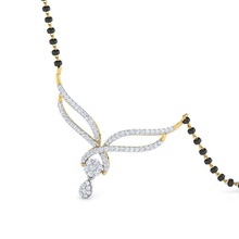 bhavani mangalsutra collier bijoux boucle d'oreille or de l'anneau d'argent le diamant joyau imprimable gem bague en blanc anneau mode brillant la livre sterling bracelet fiançailles engagem pendentif des colliers 3d print model - Mito3D