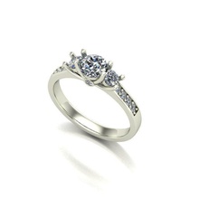 bhdr 27 anillo joyería oro plata platino diamante brillante piedra preciosa pendientes collares pulsera colgante pendiente 3d Diseño joya anillos 3d print model - Mito3D