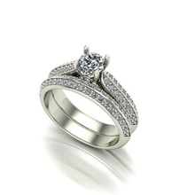 bhdr-ring Schmuck gold Silber Platin diamond brillant Edelstein ring Ohrringe Halsketten Anhänger - Armband andere Ringe 3d print model - Mito3D