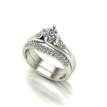 bhdr-ring Schmuck gold Silber Platin diamond brillant Edelstein ring Ohrringe Halsketten Anhänger - Armband andere Ringe 3d print model - Mito3D