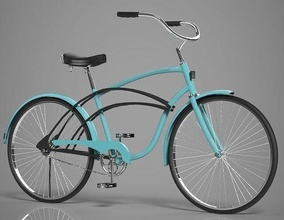 vélo 3d modèle cycle sport roue véhicule Jeux jouets 3d print model - Mito3D