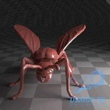big-ass ant big ass insect typical food decor games toys 3d print model - Mito3D