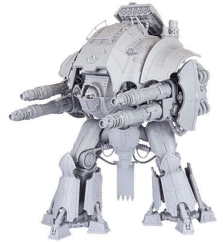 big knight robot machine technology warhammer tabletop 40k imperial hobby diy 3D print model - Mito3D