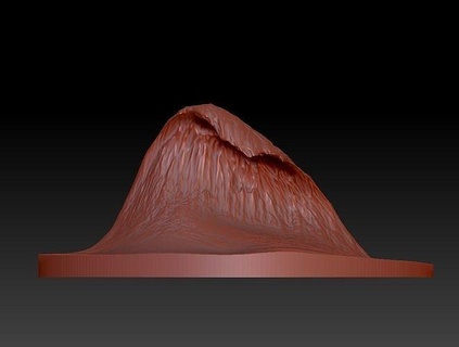 büyük dalga deniz Su su okyanus Sanat heykeller çökme dalgalar arazi 3d print model - Mito3D