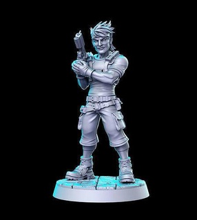 biggs final fantasy 32mm pre-supported 3d print figure miniature miniatures figurines dnd dungeon dragons heroquest printable remake character main games toys board 3d print model - Mito3D