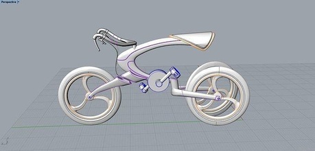 bike 1 art animal sculptures necklace decorative nature printable statue jeweler ring games toys game accessories 3d print model - Mito3D