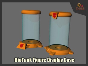 biotank figure display case transformers games toys 3d print model - Mito3D