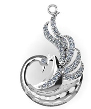 bird model pendant ring logo rings jewelry pendants versace print design monument art gold platinum download silver necklaces caiters gem diamond chicken 3d print model - Mito3D