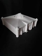 bitlis medrese cami model kubbe yer sanat 3d print model - Mito3D