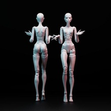 bjd poupée adèle 40cm bjddoll impression 3dprint fille femme figure articulée imprimable anatomie jouet jeu loisir jeux jouets 3d print model - Mito3D