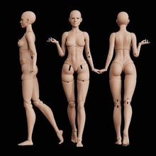 bjd bambola alexandra 40cm giocattolo ragazza donna hermione stampa bjddoll corpo orsacchiotto lego fatto mano giochi giocattoli 3d print model - Mito3D
