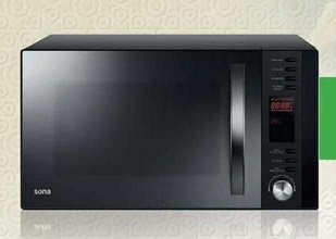 preto microondas cozinha interior projeto cozinhar forno casa jantar 3d print model - Mito3D