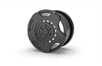 black rhino rim design wheel arsenal car truck veicle modelling hobby automotive racing diy 3d print model - Mito3D