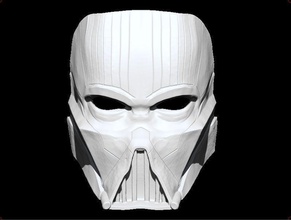 black vader custom concept mask airsoft cosplay 3dshophelmet games toys game accessories 3d print model - Mito3D