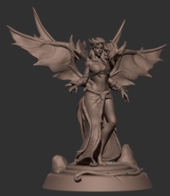 blackthorn morgana league of legends printing sculpture statue lol game games toys 3d print model - Mito3D