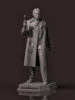 bıçak ağzı koşucu 6 şekil stl heykel Ayarlamak bilim fi fantezi çatlak çirkin Ödül karakter Tyrell sebastian Bilim kopya Sırtı Ford Harrison korku film sinema kurgu spinner Sanat heykeller 3d print model - Mito3D