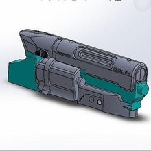 lama corridore ricaduta pistola kit elite vigore h8r airsoft passatempo fai 3d print model - Mito3D