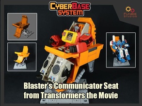 blasters communicator seat transformers movie robot blaster games toys 3d print model - Mito3D