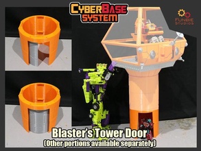 blasters communicator tower door transformers movie blaster games toys 3d print model - Mito3D