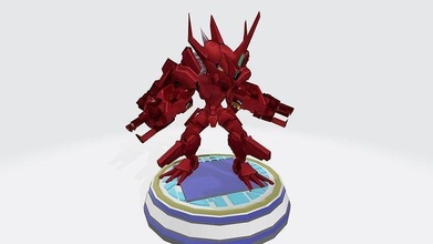 blitzgreymon robot digimon monstruo anime dibujos animados modelo juegos juguetes 3d print model - Mito3D