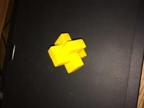 bloccare puzzle 3d stampa modello gioco cubo geometrico forma fai giochi giocattoli 3d print model - Mito3D
