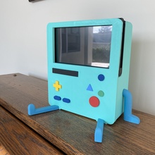 bmo nintendo switch dock adventuretime stand console display nintendoswitch diy gadget game gamer interior hobby 3d print model - Mito3D