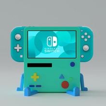 bmo stand nintendo switch lite adventuretime nintendoswitch nintendoswitchlite base game gamer anime character video toy 3dprint games toys accessories 3d print model - Mito3D