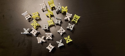 borda jogos guerra cadeiras criatividade desafio cadeira jogo tabuleiro brinquedo brinquedos 3d print model - Mito3D
