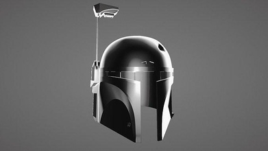 boba fett helmet 3d print star wars cosplay range finder bounty mando sci fi science space hobby diy 3d print model - Mito3D