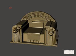 stella guerre ispirato boba grasso jabba palazzo trono 3 75 scala fett mandalorian sci fi giochi giocattoli arte sculture 3d print model - Mito3D
