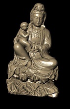 bodhisattva takı heykel anıt katı Tanrı heykelcik Buda kolye 3d print model - Mito3D