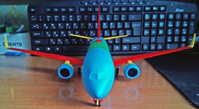 121213 boeing 737-800 sharklet airplane aircraft 737 airbus 800 600 700 900 hobby diy 3d print model - Mito3D