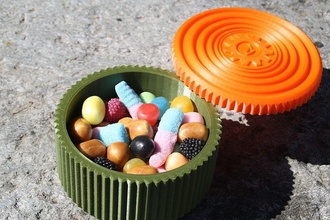 boite caramelos couvercle maison moderno casa accesorios 3d print model - Mito3D