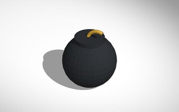 bomb games-toys battlefieldchallenge weapon projectiles explosive games toys other 3d print model - Mito3D